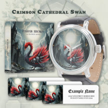 Crimson Cathedral Swan.