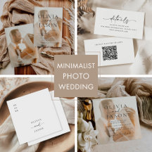 Modern Minimalist Photo Wedding Collection