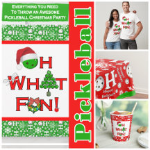 Oh What Fun Pickleball Christmas Party