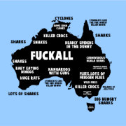 Funny Aussie map Mouse Pad | Zazzle.com.au