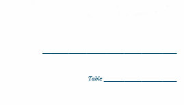 Elegant Blue and Teal Watercolor Beach Wedding Place Card