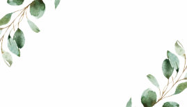 Elegant Greenery Eucalyptus Wedding Folded Blank Place Card