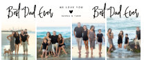 Best Dad Ever Script 4x Photo Mug