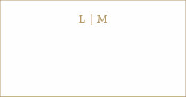 Lauren Gold Monogram Elegant Wedding Place Card