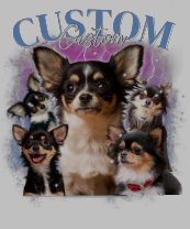 CUSTOM YOUR Own pet 90s bootleg vintage T-Shirt