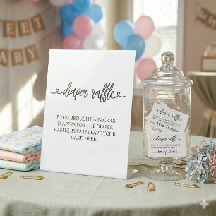Minimalist Books for Baby Shower Invitation Insert