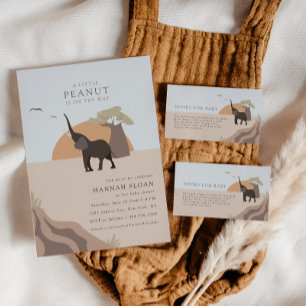 A Little Peanut   Safari Books for Baby Enclosure Card