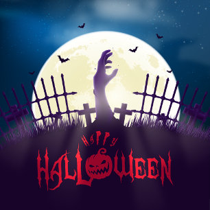 The Spooky World of Halloween (Haunted House)    Desk Mat