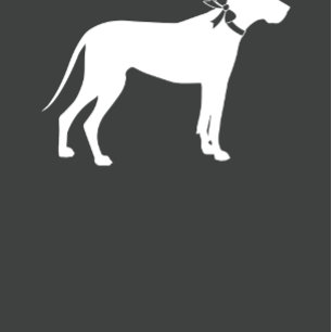 Great Dane Dog Baby Shower Pink Girl Invitation