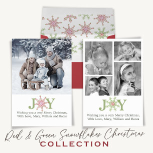 Christmas Holiday Colourful Cute Winter Snowflake  Label