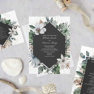 Rustic Tropical Geometric Botanical