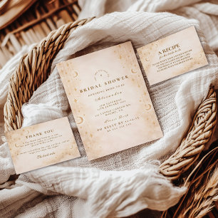 Elegant Night Sky Bridal Shower Invitation