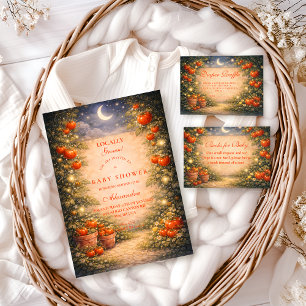 Vintage Tomato Garden Baby Shower Invitation