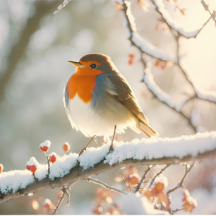 Winter Landscape Postcard