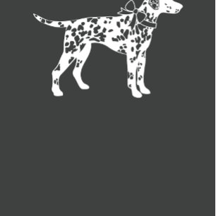 Dalmatian Dog Baby Shower Blue Boy Invitation