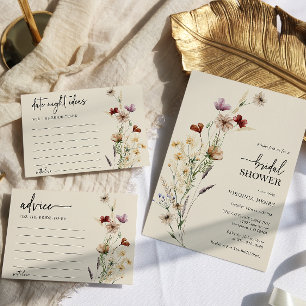 Watercolor Floral Bridal Brunch Invitation