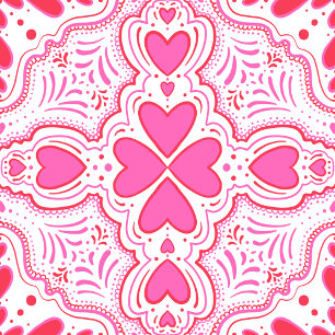 A Loving Hearts  Napkin