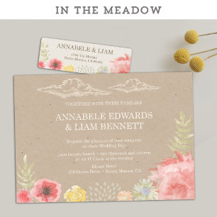 In the Meadow Summer Wedding Invitation