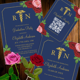 Nurse Graduation Invitation