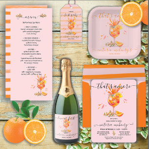 That's Amore Spritz Bridal Shower Square Sticker