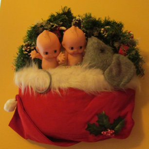 Merry Christmas from the Three of Us Holiday Card