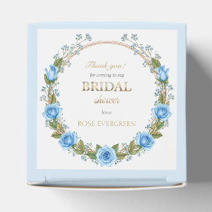 Dusty Blue Roses Baby’s Breathe Cards and Gifts Pedestal Sign