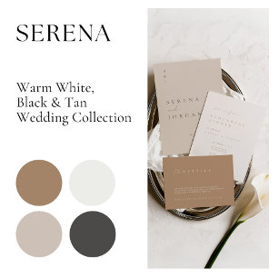 Elegant Minimalist Blush Pink Wedding Invitation