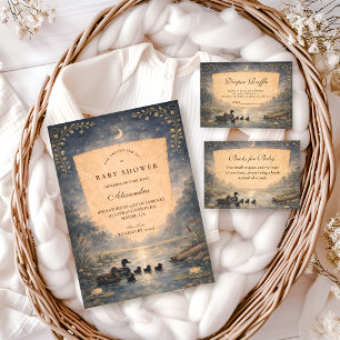 Storybook Duck Baby Shower Napkin