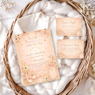 Enchanted Princess Baby Shower Napkin