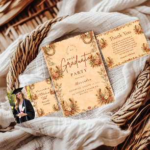 Western Wildflower Country Party RSVP Card