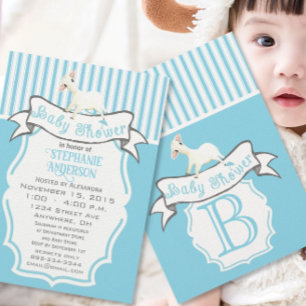 Mr. Hipster Moustache Vintage Retro Invitation