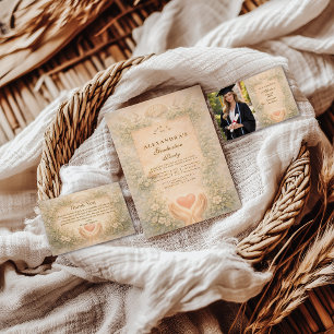 Elegant Psychology Graduate RSVP Card