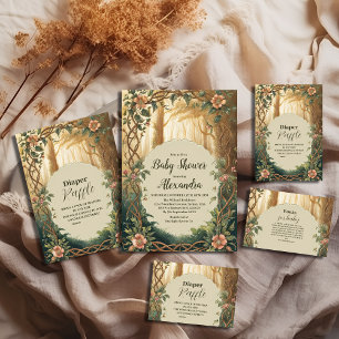Enchanted Forest  Baby Shower Invitation