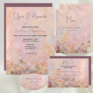 Wildflowers Watercolor Floral Return Address Return Address Label