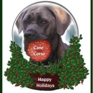 Cane Corso Christmas Gifts Holiday Card