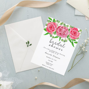 Brunch and bubbly bridal shower invitation
