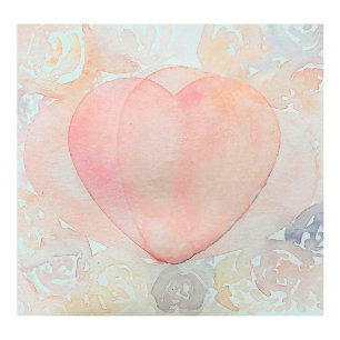 Handpainted Goddess Heart Stone Coaster
