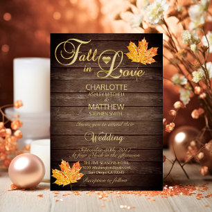 Elegant Autumn Fall in Love Rustic Country Wedding Square Sticker