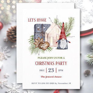 Hygge Christmas Gnome Holidays Return Address Return Address Label