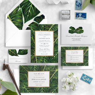 Tropical Romance II Invitation