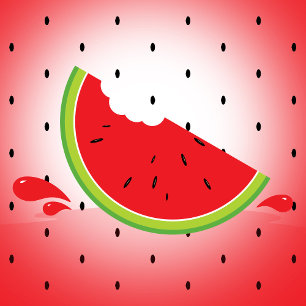 Watermelon 1st Birthday Invitation with picture