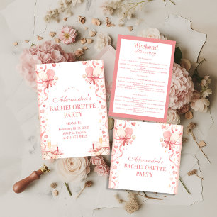 Classic Pickleball Garden Bachelorette Party Tote Bag