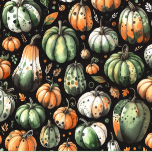 Pumpkin Helloween Wrapping Paper Sheets Party Hat