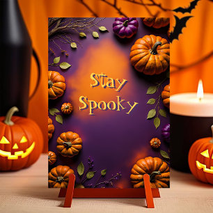 Halloween Pumpkins Poster