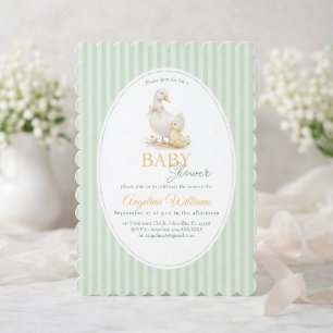 Enclosure Card Baby shower Diaper Raffle.
