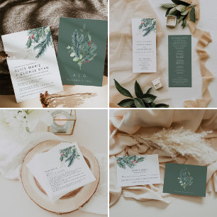 Christmas Menus   Winter Wedding Menu