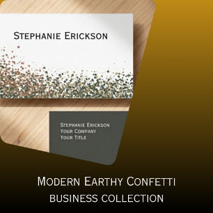 Sage Green and Terracotta Abstract Dot Monogram Desk Mat