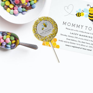 Mummy To Bee Baby Shower Invitation