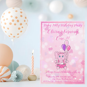 Baby Nelly Birthday Party Menu
