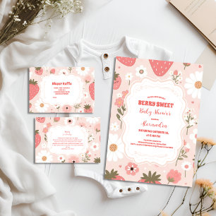 Cute Berry Sweet Pink Coquette Napkin